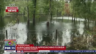 Hurricane Idalia damage: Roadway flooded after hurricane storms through