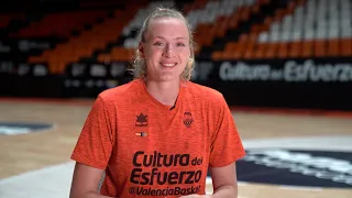 🧡 Agradecimiento de Marie Gülich para la Fonteta | Valencia Basket #shorts