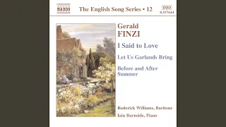 Let us garlands bring, Op. 18: No. 3. Fear No More the Heat o' the Sun