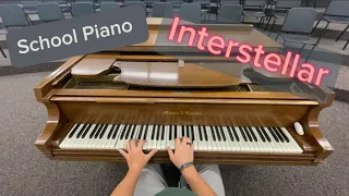 Interstellar… but on an old school piano