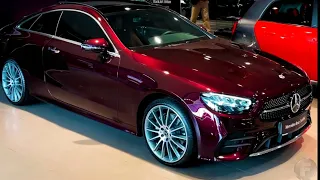 2022 Mercedes Benz E-Class Coupe Interior & Exterior.