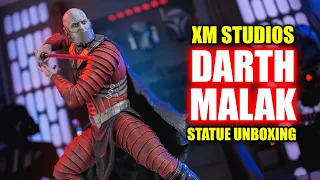 Star Wars Darth Malak Statue Unboxing by XM Studios - Knights of the Old Republic