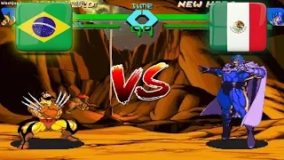 X-Men Vs. Street Fighter - blackjuggerzinho vs D_Guess