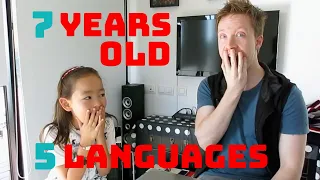 7 Year Old Speaks 5 Languages! (Shocks Friend)