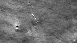 Luna-25’s impact crater observed by NASA’s LRO
