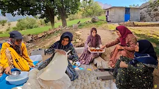 Art of Baking and Cooking on the Beautiful Farm with Fariba's Skillful Hands