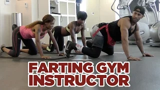 FARTING GYM INSTRUCTOR PRANK!