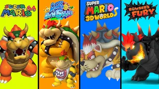 Evolution of Final Bosses in 3D Super Mario games (1996-2023)