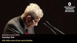 Distinguished Lecture - Amartya Sen - What is Wrong With Inequality?