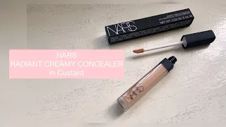 Opening a New Tube of a Favorite: NARS RADIANT CREAMY CONCEALER in CUSTARD