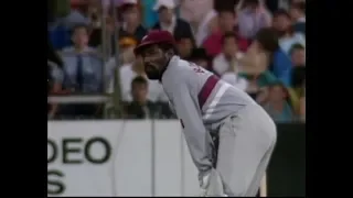 Viv Richards' blistering 60 runs off 40 balls in the 3rd final of B & H World Series Cup 1988 - 89