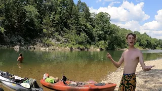 Kayak Camping | Arkansas | Caddo River