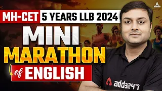 English Marathon Class For MHCET 5 Years LLB Exam 2024 | MH CET Law English 2024 | By Ashish Sir