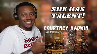 Courtney Hadwin: 13-Year-Old Golden Buzzer Winning Performance - [Wilson Fam 4D Reacts]