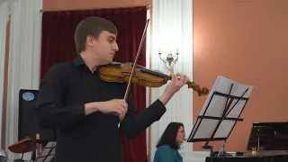 Алексей Коротков - Концерт для скрипки и фортепиано, часть1. Азат Нургаянов & Фарида Нуруллоева.