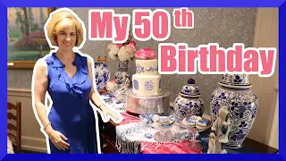 Come along for my 50th birthday celebration!