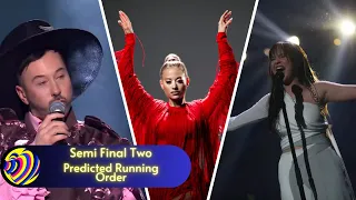 Eurovision 2023 | Semi Final 2 - My Predicted Running Order