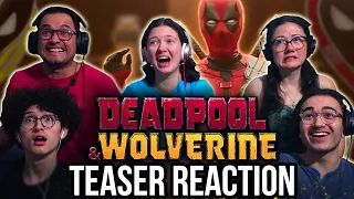 DEADPOOL & WOLVERINE TEASER TRAILER REACTION! | “Marvel Jesus? Really?!”