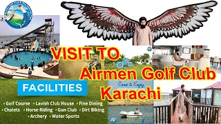 Visit to Airmen Golf Club & Recreational Park  Korangi Creek Karachi Best Place to Visit 2023 Part 1