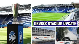 BELLISSIMO! SEE YOU SOON! New Gewiss Stadium Construction Update! Seat, Exterior Work, Cladding!