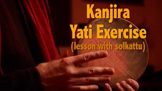Kanjira Lesson with Solkattu (Yati Exercise) - Ken Shorley