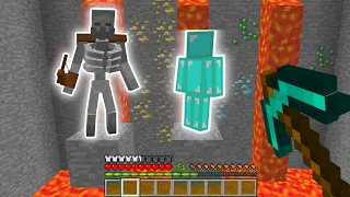 Minecraft: Mutant Skeleton OR Diamonds???