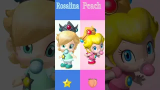 Do you like Rosalina or Peach? #princess #peach #rosalina #mario #supermariobros