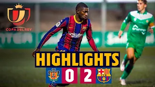 HIGHLIGHTS | UE Cornellà 0-2 Barça | Copa del Rey