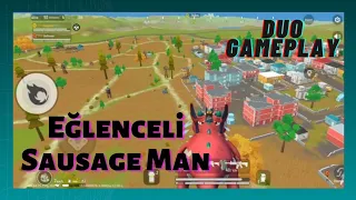 SAUSAGE MAN DUO GAMEPLAY ( TÜRKÇE ) - Eğlenceli Sohbetli #gameplay #sausageman #onlinegames