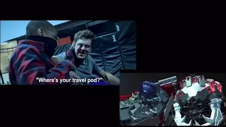Transformers: Rise of the Beasts Transit Fight Behind the Scenes