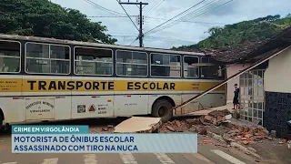 Crime em Virgolândia: Motorista de Ônibus Escolar Assassinado com Tiro na Nuca.