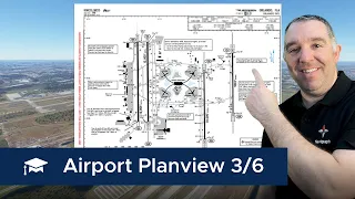 How To Read Airport Planview on Airport Charts / Flight Simulation