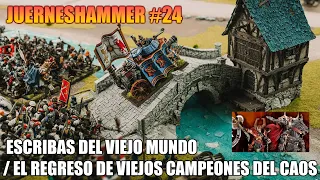 ESCRIBAS DEL VIEJO MUNDO Y EL REGRESO DE ANTIGUOS PALADINES JUERNESHAMMER #24 WARHAMMER FANTASY