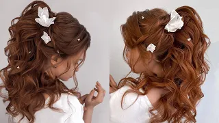 Volume High Ponytail | Bridal hairstyle