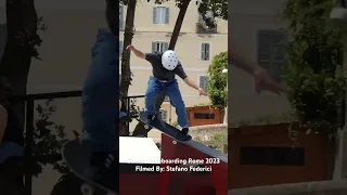 Momiji Nishiya - K-grind nollie Heel Out - Street Skateboarding Rome 2023
