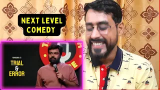 Pindi Reaction to Trial & Error | Stand Up Comedy by Manik Mahna | REACTION