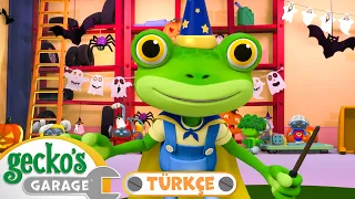 Yol Üstündeki Perili Ev 🎃 Cadılar Bayramı Özel 🎃 | 🐸 Gecko'nun Garajı - Çocuklar için Kamyonlar