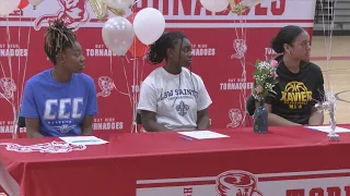 Four Bay High athletes sign to next level