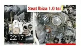 seat lbiza 1.0 tsi changement courroie distribution
