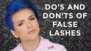 Do's and Don'ts of False Lashes