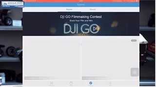 Приложение DJI GO - подробный видео обзор меню