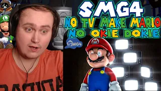 SMG4: No TV Make Mario No Okie Dokie | Reaction | Arc?