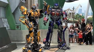 I MET OPTIMUS PRIME & BUMBLEBEE