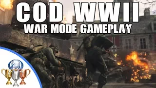 Call of Duty: WW2 - War (Operation Breakout Map) NEW Story Driven Game Mode - E3 2017
