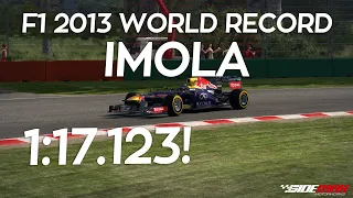 F1 2013 WORLD RECORD IMOLA | 1:17.123