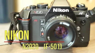 Nikon N2020 (F-501)  обзор пленочной зеркальной камеры