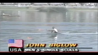 1984 local Seattle Ad for John Biglow in the Olympic single scull