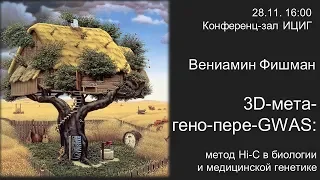 Вениамин Фишман «3D-мета-гено-пере-GWAS: метод Hi-C в биологии и медицинской генетике»