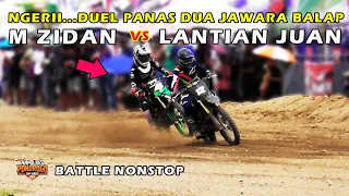 Duel Sensasi Raja GTX vs Motocross M ZIDAN - LANTIAN tak terbendung !!