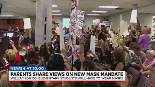 Temporary mask requirement for Williamson County elementary school students to begin Thursday